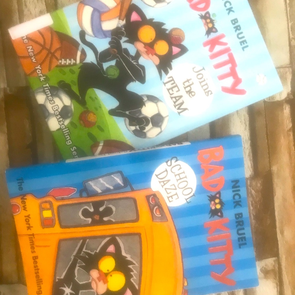 Bad kitty books
